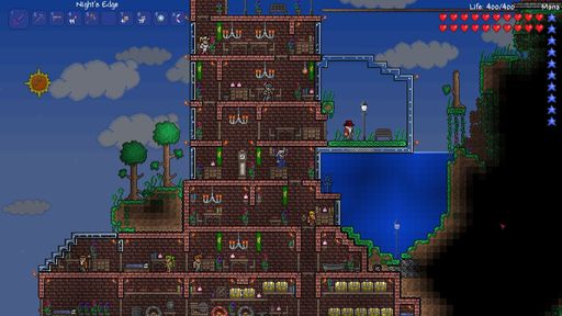 Terraria - А какой у тебя дом?